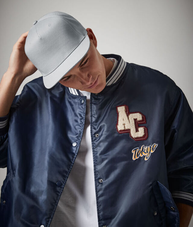 Beechfield BC610 5-panel snapback rapper cap