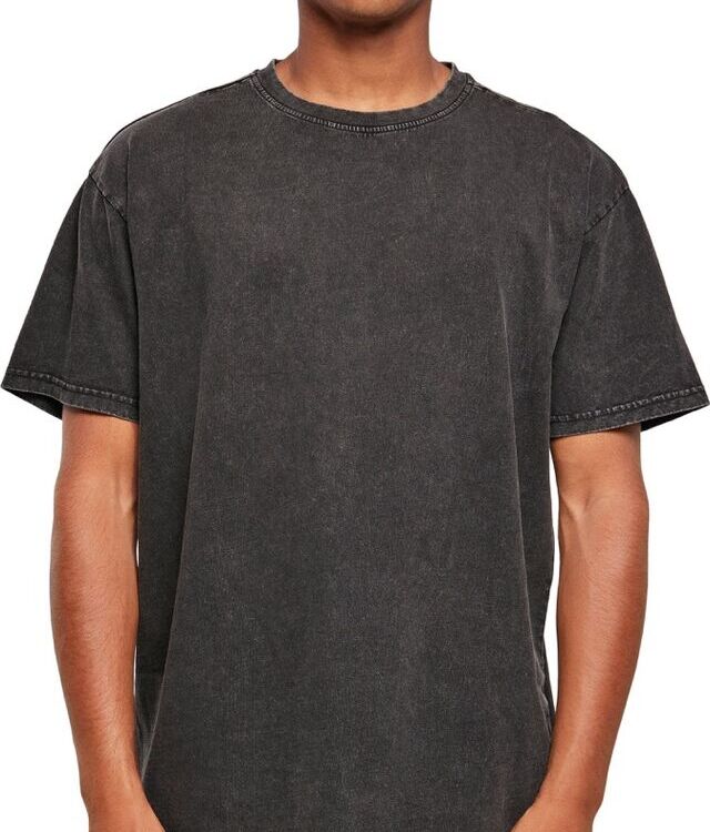 BYB BY189 Acid Washed Oversized Tee