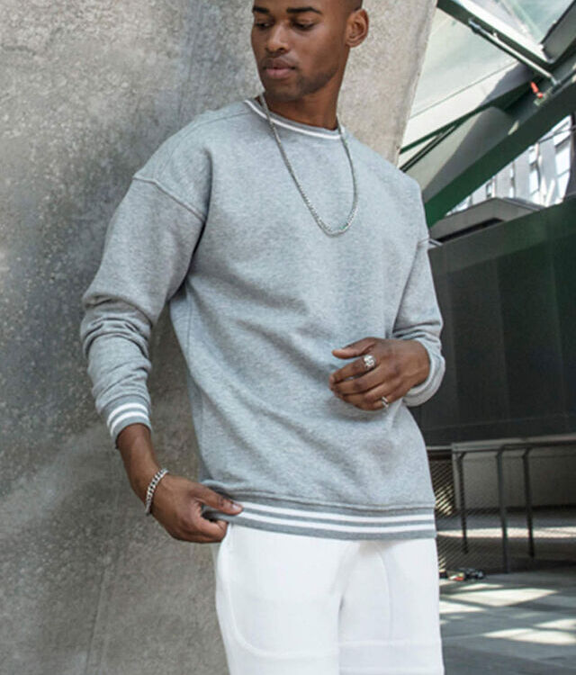 BYB BY104 College sweat crew