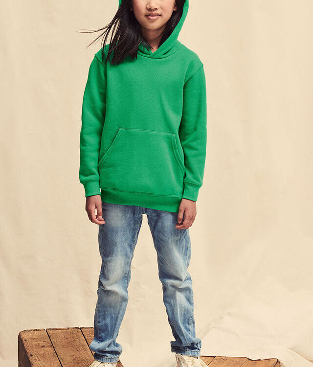 Fruit of the Loom SS273 Kids classic hooded sweatshirt
