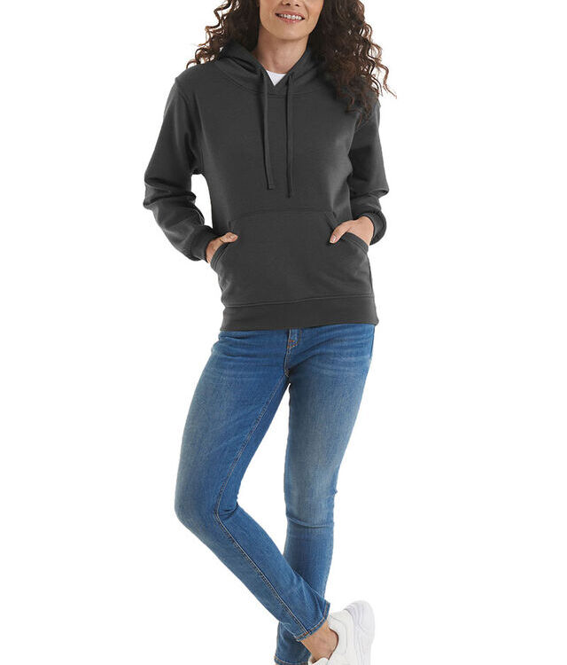 Uneek UC510 Ladies deluxe hooded sweatshirt